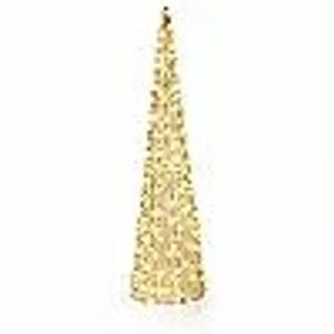 FESTIVE INDOOR/OUTDOOR 80CM PRE LIT MICROLIGHT CONE TREE