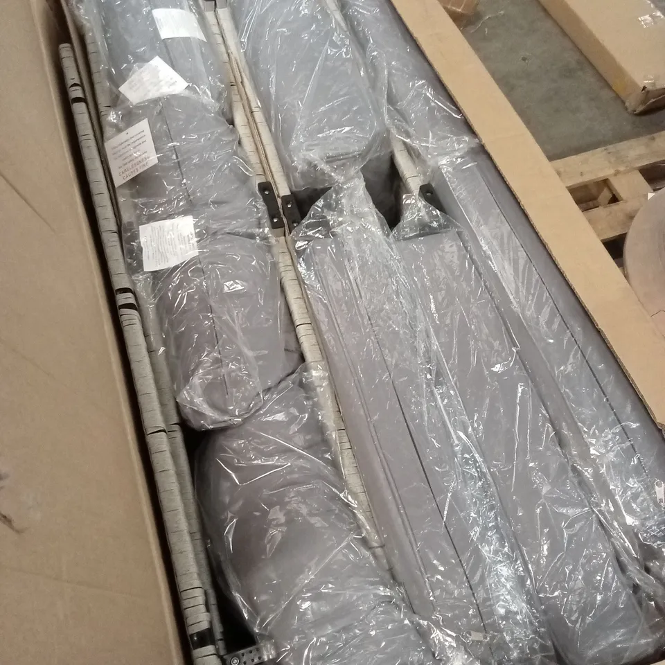 BOXED ATHENS CORNER OUTDOOR SOFA SET - INCOMPLETE (BOX 1 OF 2 ONLY)