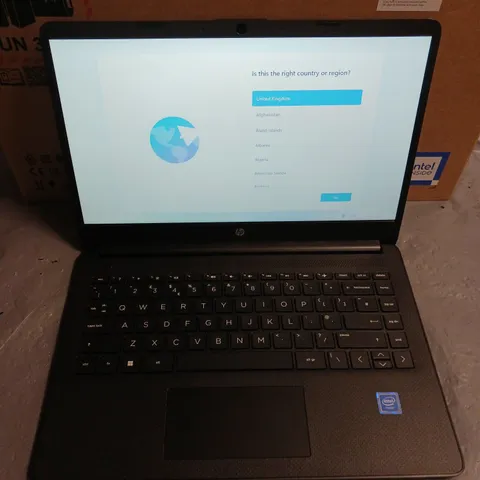 BOXED HP INTEL CELERON PROCESSOR N4120 128GB SSD LAPTOP