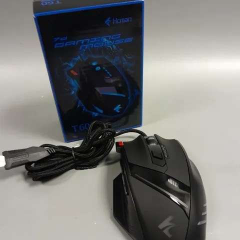 BOXED HCMAN T60 GAMING MOUSE