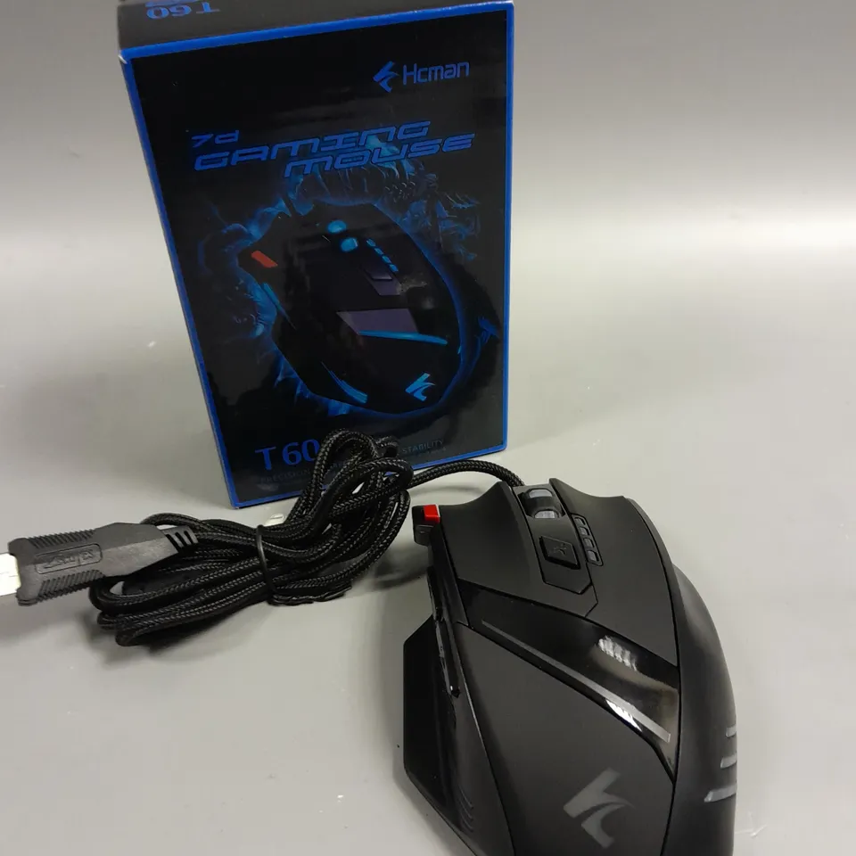 BOXED HCMAN T60 GAMING MOUSE 