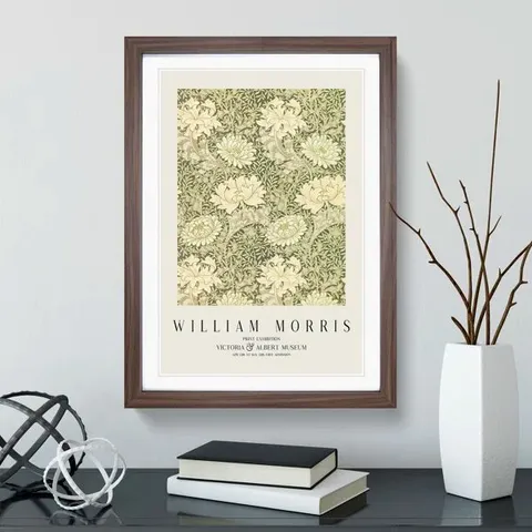 BOXED CHRYSANTHEMUM BY WILLIAM MORRIS (1 BOX)