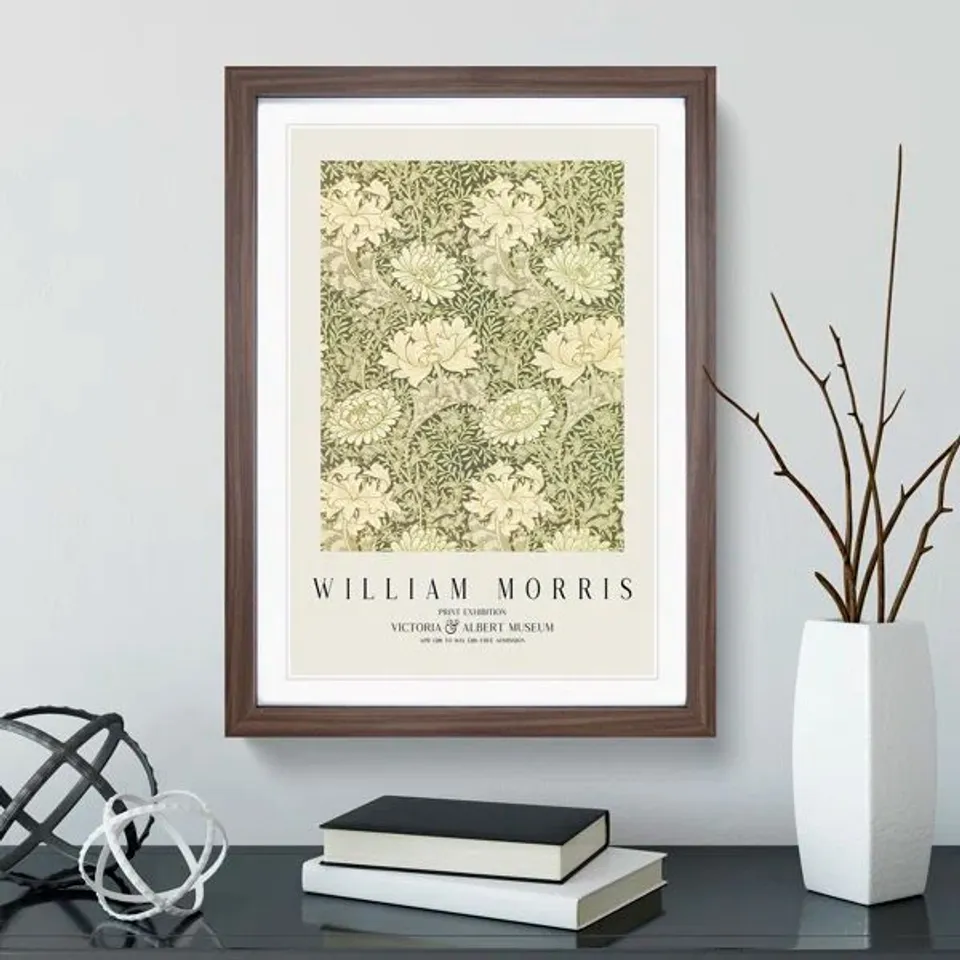 BOXED CHRYSANTHEMUM BY WILLIAM MORRIS (1 BOX)