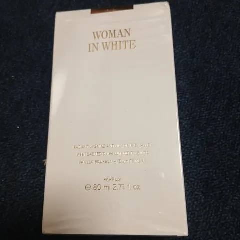 BOXED AND SEALED WOMAN IN WHITE PARFUM 80ML
