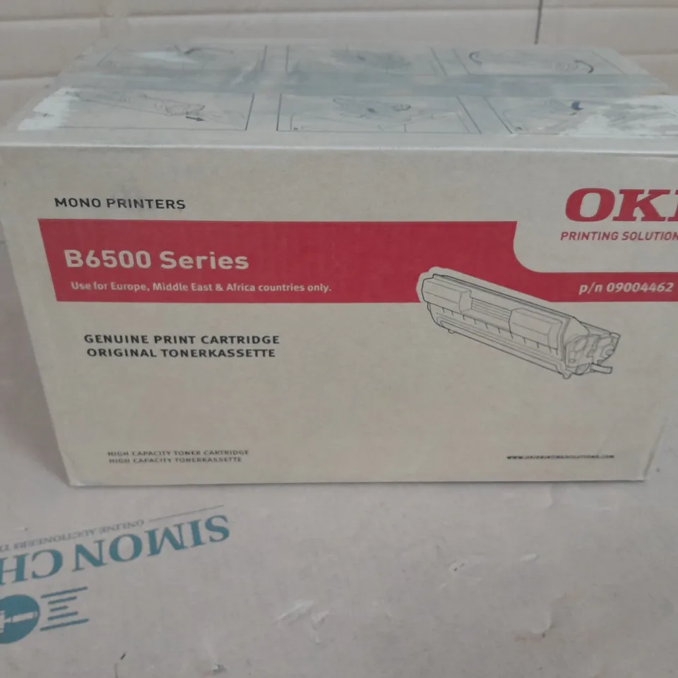 OKI MONO PRINTERS B6500 SERIES GENUINE PRINT CARTRIDGE 