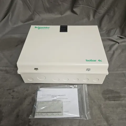 SCHNEIDER ELECTRIC ISOBAR 4C SINGLE PHASE DISTRIBUTION BOARDS MGN22DE