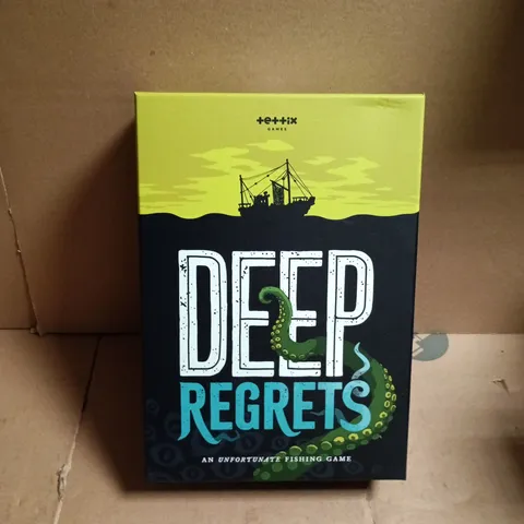 DEEP REGRETS: AN UNFORTUNATE FISHING BOARD GAME (BOXED)
