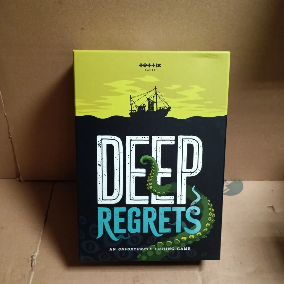 DEEP REGRETS: AN UNFORTUNATE FISHING BOARD GAME (BOXED)