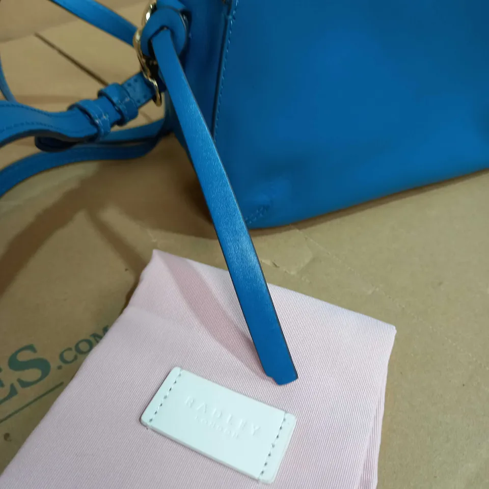 RADLEY CROSSBODY ZIP HANDBAG - BLUE
