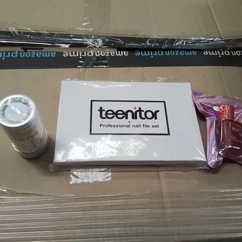 PALLET CONTAINING A LARGE QUANTITY OF COSMETIC PRODUCTS TO INCLUDE;NAIL POLISH,PROFESSIONAL NAIL FILE SET,WAX STICK