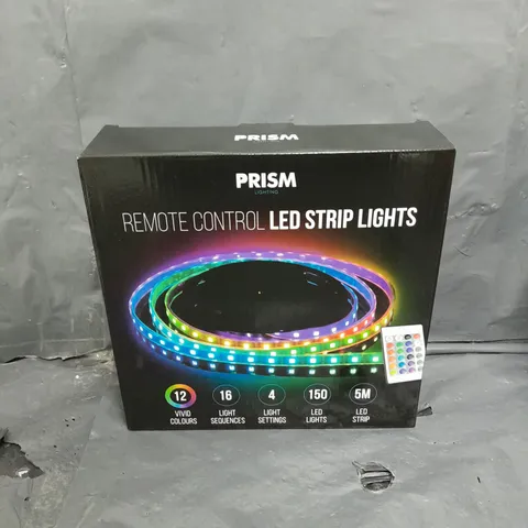 6 X BOXED PRISM REMOTE CONTROL LED STRIP LIGHTS 