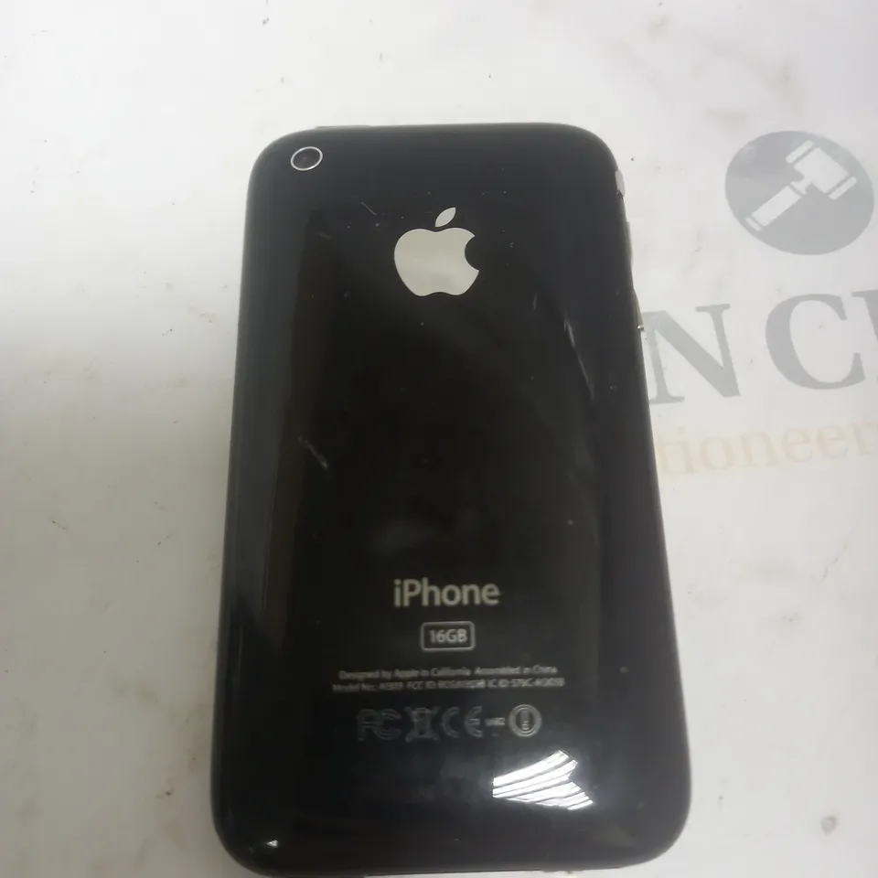 APPLE IPHONE BLACK MODEL A1303