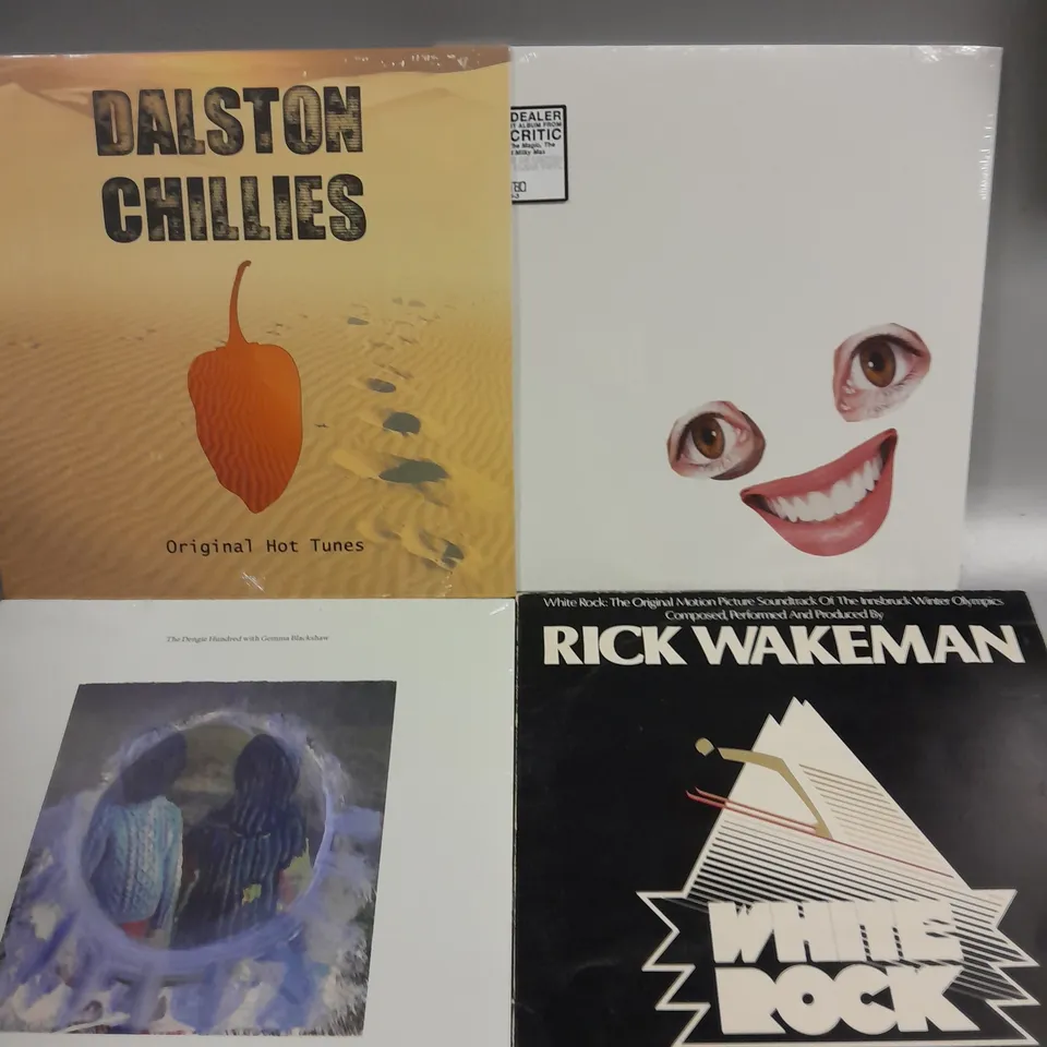 APPROXIMATELY 15 ASSORTED VINYLS TO INCLUDE RICK WAKEMAN, DALSTON CHILLIES, HEX DEALER ETC 