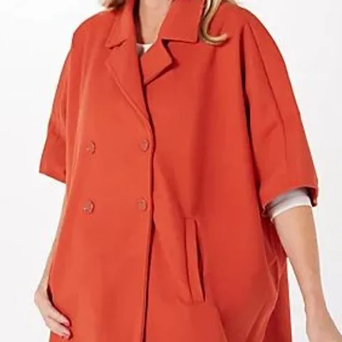 BOX OF APPROXIMATELY 10 MARLA WYNNE DOUBLE BRASTED CAPE COAT RUSSEG