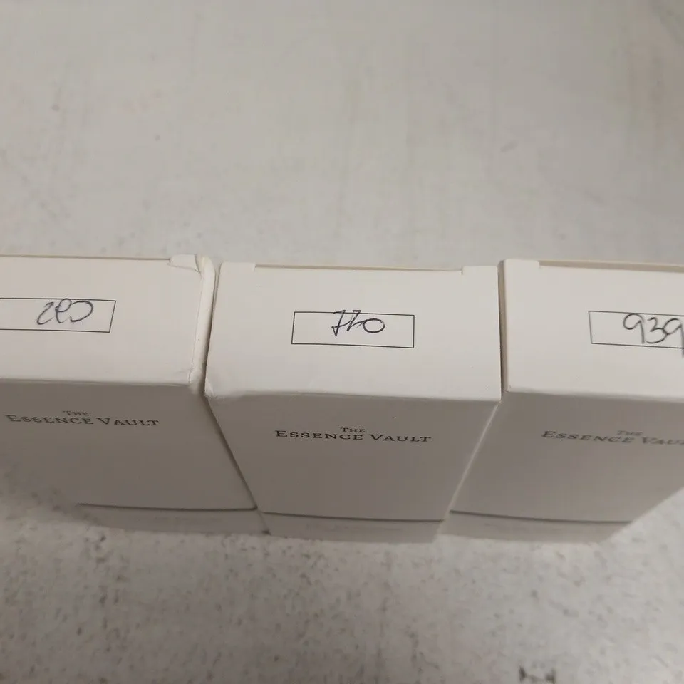 3 X 100ML OF ASSORTED THE ESSENCE VAULT FRAGRANCES
