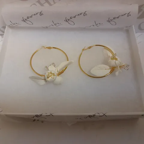 BOXED ALABASTER DREAM ARTISANAL BRIDAL EARRINGS
