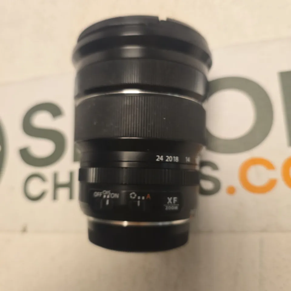 FUJIFILM XF ZOOM LENS – BLACK, WITH FRONT LENS CAP
