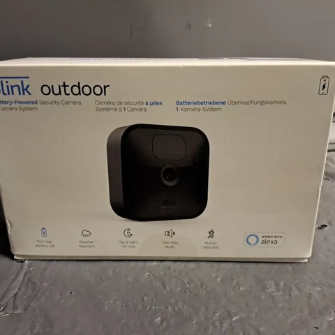 SEALED BLINK OUTDOOR BATTERY POWERED SECURITY CAMERA