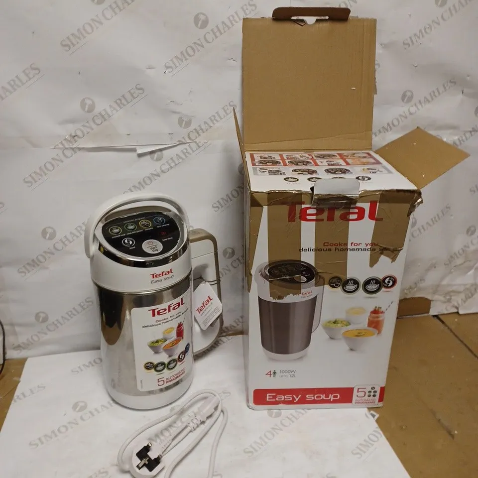 TEFAL EASY SOUP AND SMOOTHIE MAKER