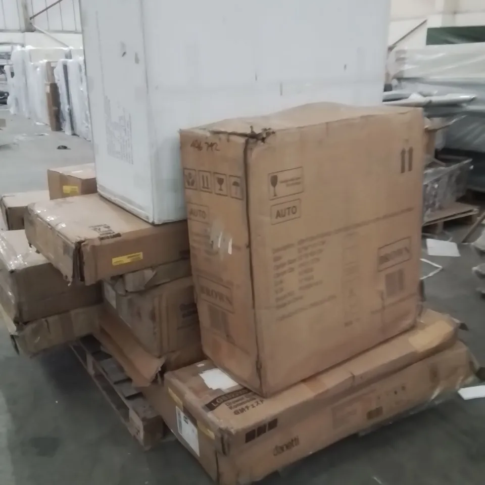 PALLET OF ASSORTED FLAT PACK FURNITURE PRODUCTS