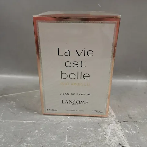 BOXED AND SEALED LA VIE EST BELLE IRIS ABSOLU L'EAU DE PARFUM LANCOME 50ML