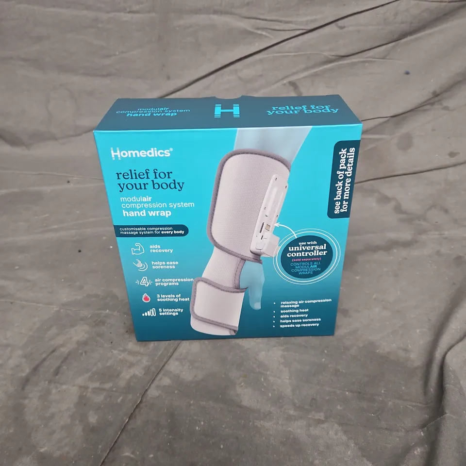 BOXED HOMEDICS MODULAR COMPRESSION SYSTEM HAND WRAP