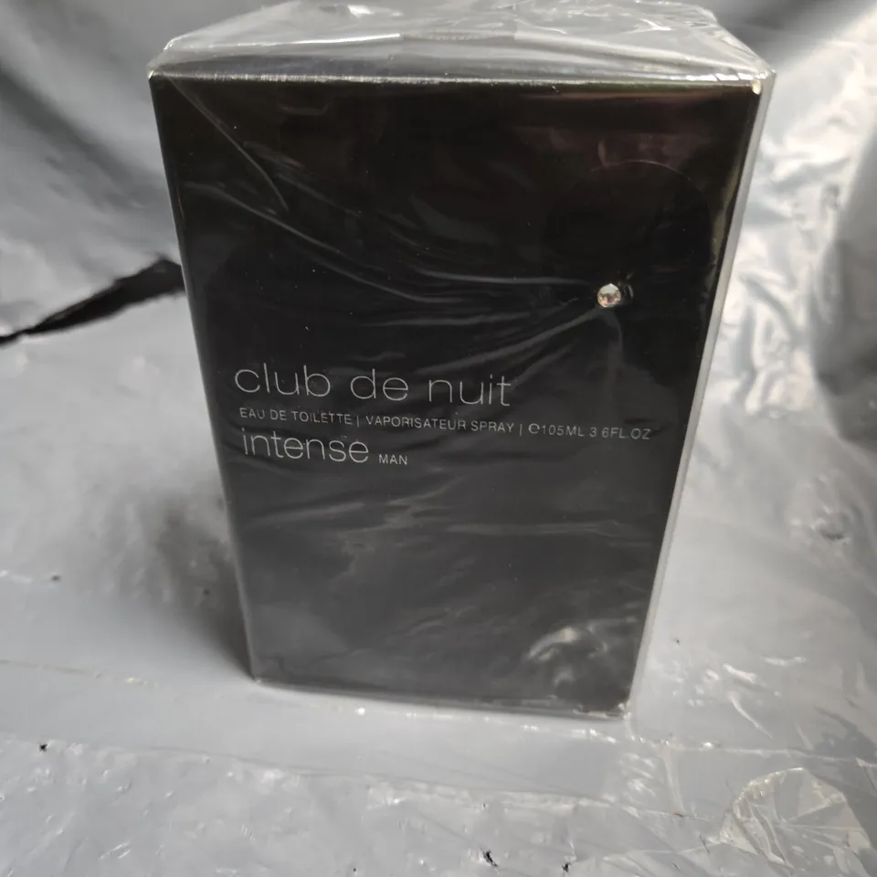 BOXED AND SEALED CLUB DE NUIT EAU DE TOILETTE INTENSE MAN 105ML