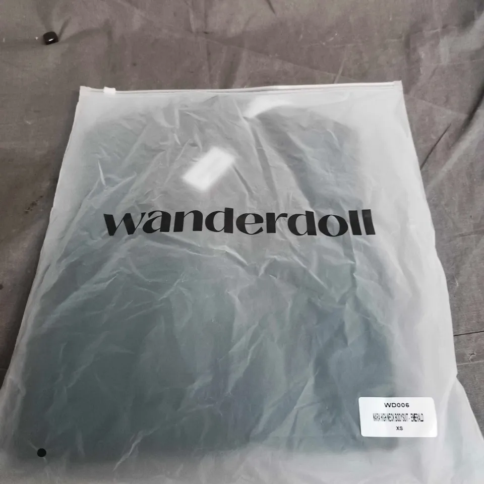 NARA HIGH NECK BODYSUIT – EMERALD, XS