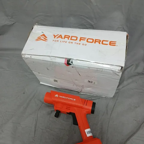 YARD FORCE CORDLESS HANDHELD GARDEN TOOL β ORANGE