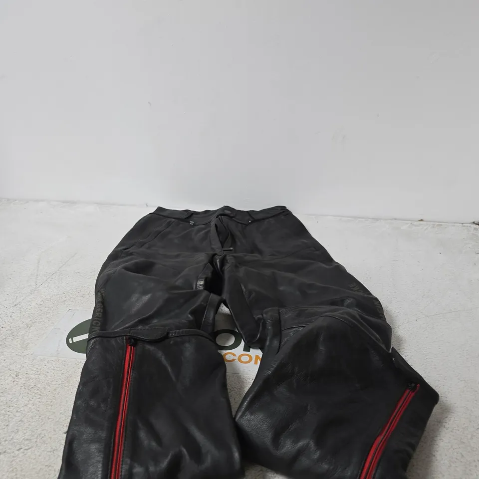 HEIN GERICKE MOTORCYCLE TROUSERS  - BLACK, MEN'S UK 10 (EU 38, US 6)
