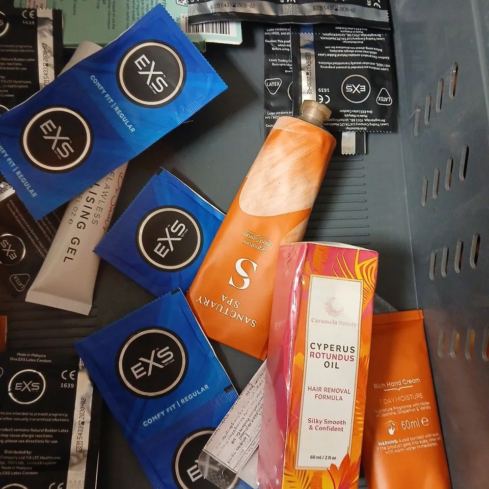 APPROX 12 ASSORTED BEAUTY PRODUCTS TO INCLUDE ANUA CLEANSING OIL, ORIGINAL SOURCE SHOWER GEL, RADOX SHOWER GEL, ETC