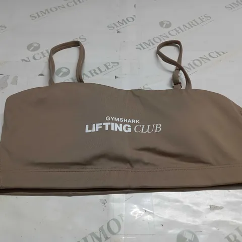 GYMSHARK LIFTING CLUB SPORTS BRA SIZE M