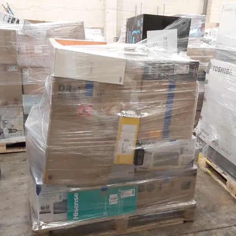 PALLET OF APPROXIMATELY 19 UNPROCESSED RAW RETURN HOUSEHOLD AND ELECTRICAL GOODS TO INCLUDE;