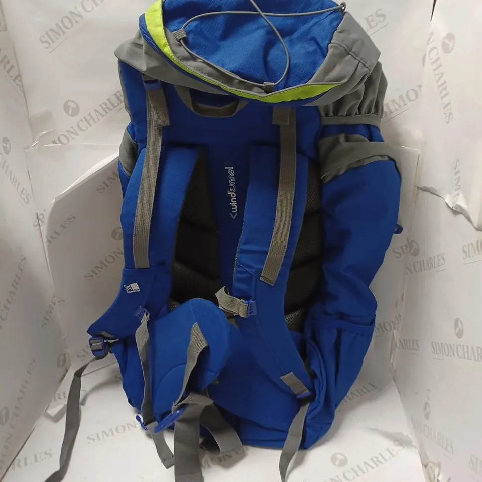 KARRIMOR BOBCAT 65 RUCKSACK - BLUE/STEEL