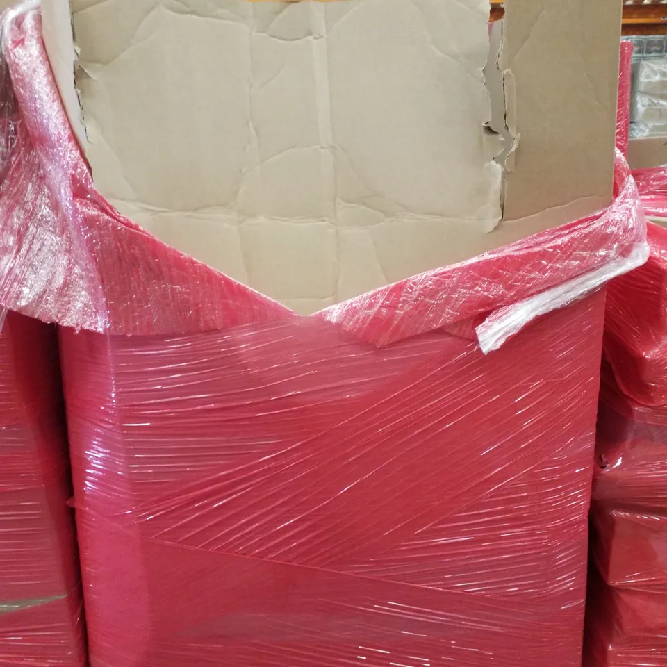 PALLET CONTAINING ASSORTED PRODUCTS INCLUDING AIR COOLER, METAL GARDEN FENCE, SHOWER SET, 8" MINI CHAINSAW, CORK YOGA MAT