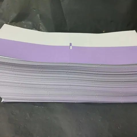 APPRXIMATELY 2000 121mmx162mm PRUPLE/WHITE TICKETS