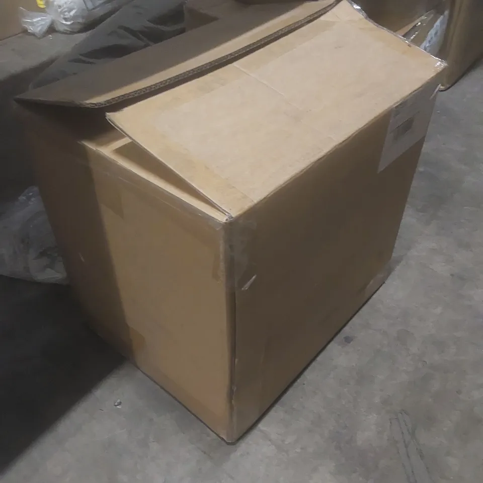 BOX TO CONTAIN A LARGE QUANTITY OF FESHFEN FAUX HUMAN HAIR PIECES - DARK BROWN