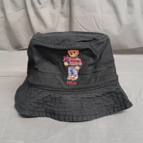 POLO RALPH LAUREN HOLIDAY BEAR BUCKET HAT SIZE L/XL