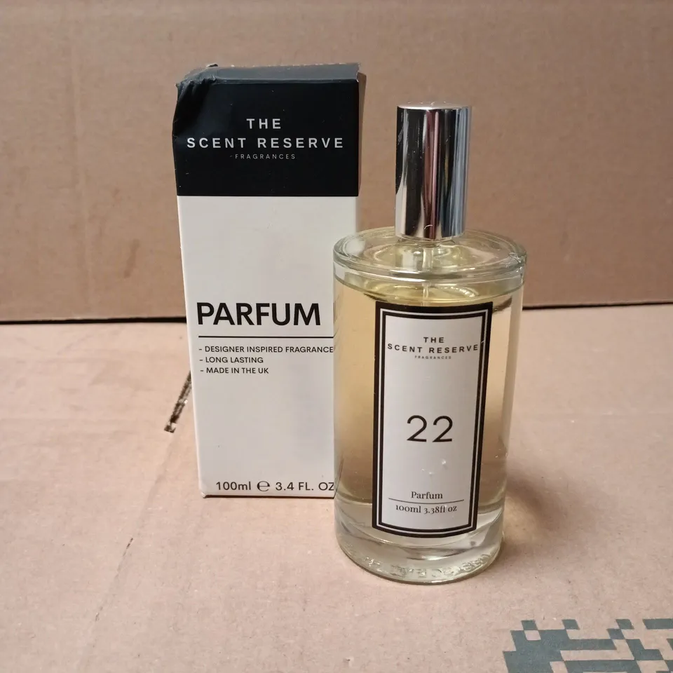 BOXED THE SCENT RESERVE 22 PARFUM - 100ML