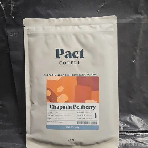 PACT COFFEE CHAPADA PEABERRY (250G)