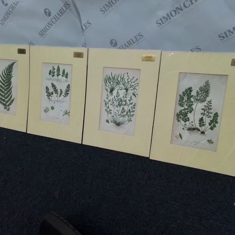 FOUR ANTIQUE PRINTS - W.DICKES &C DEL ET S