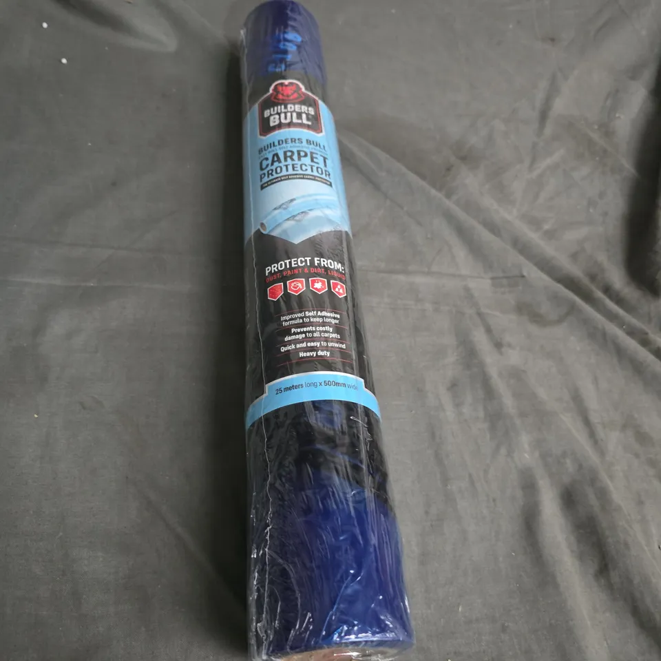 BUILDERS BULL CARPET PROTECTOR ROLL – 25M X 500MM