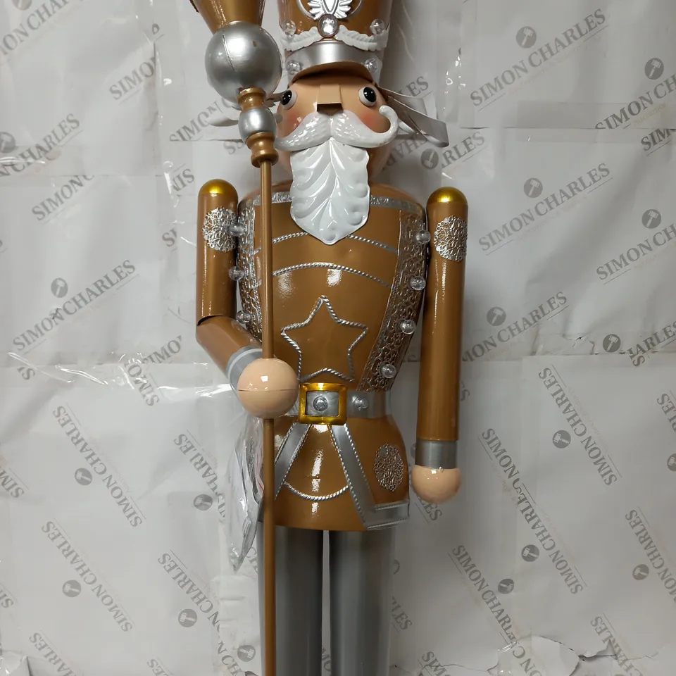 INLIT GIANT NUTCRACKER GOLD/SILVER - COLLECTION ONLY  RRP £129.99