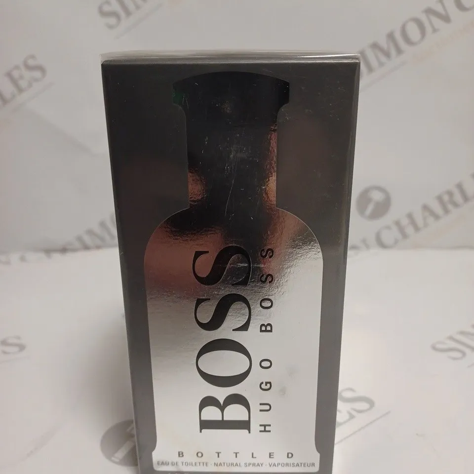 BOXED SEALED HUGO BOSS BOSS BOTTLED 100ML EAU DE TOILETTE FOR MEN SPRAY 