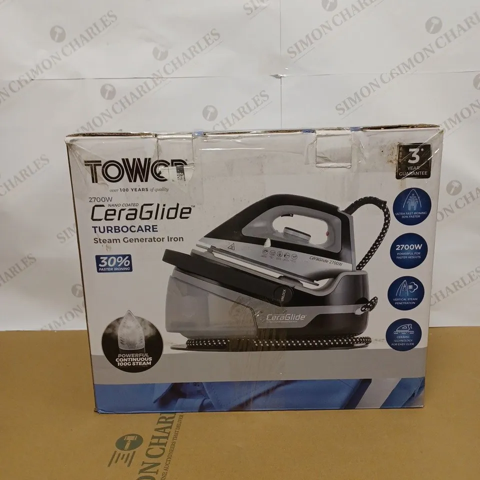 TOWER CERAGLIDE 2700W STEAM GENERATOR IRON