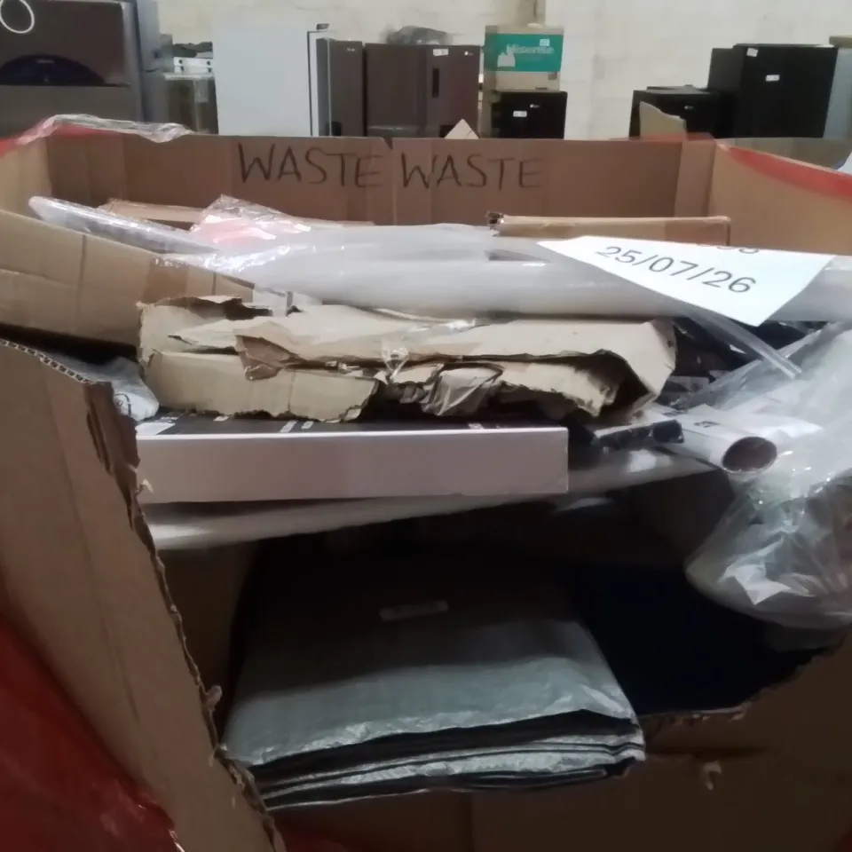 PALLET OF ASSORTED HOUSEHOLD GOODS AND PRODUCTS TO INCLUDE;SOLAR PANEL CHARGER,ROLLER SKATES,SPRINKLER