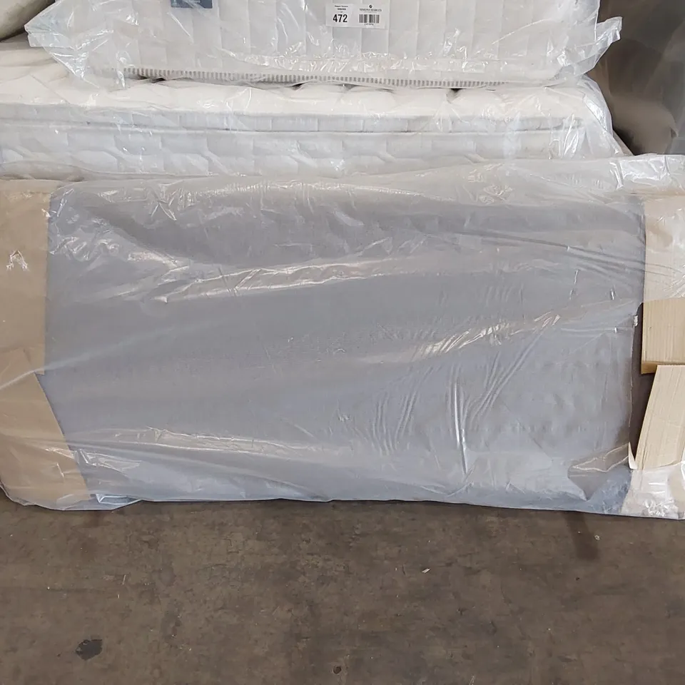BAGGED 135CM SLATE GREY PARIS HEADBOARD (1 ITEM)