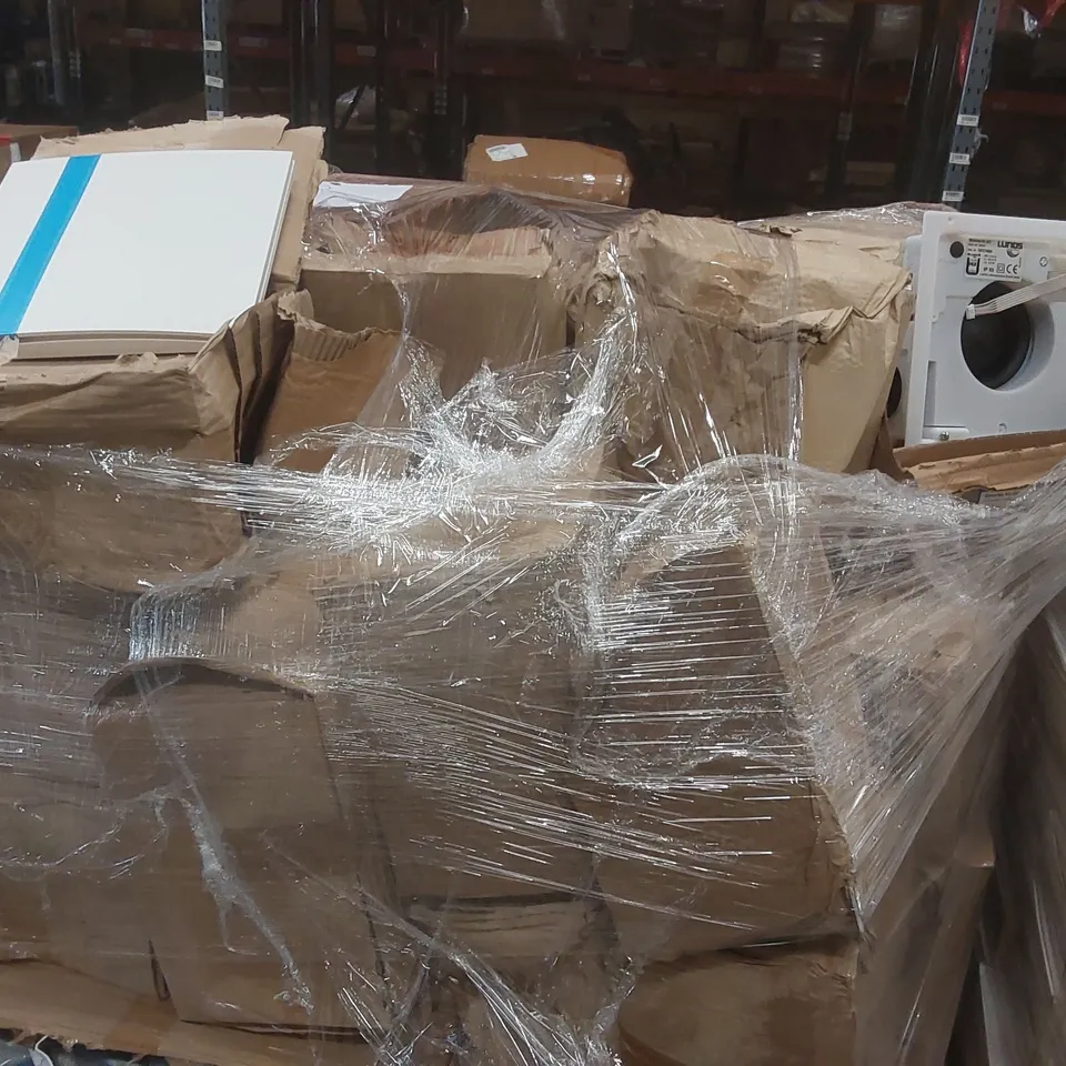 PALLET CONTAINING A VERY LARGE QUANTITY OF ASSORTED ITEMS INCLUDING: EDGING TAPE, SILVENTO KL-EC ECT
