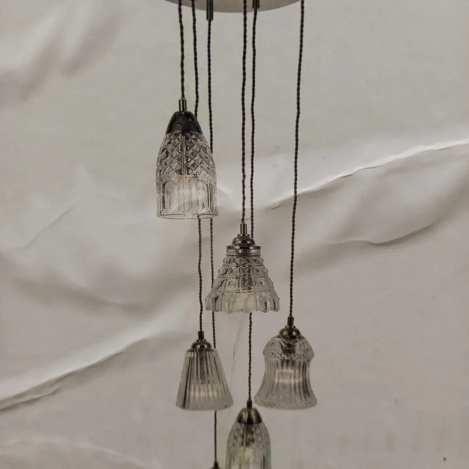 BRAND NEW ILLUMINATE BARLETTA 6 LAMP PENDANT LIGHT 