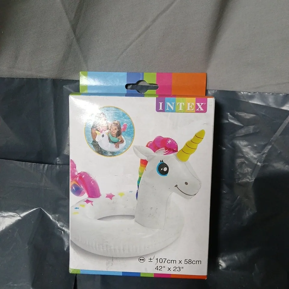 INTEX UNICORN INFLATABLE POOL FLOAT – 107CM X 58CM